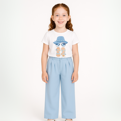 Trendy Shopper Girls Dressy Set-0