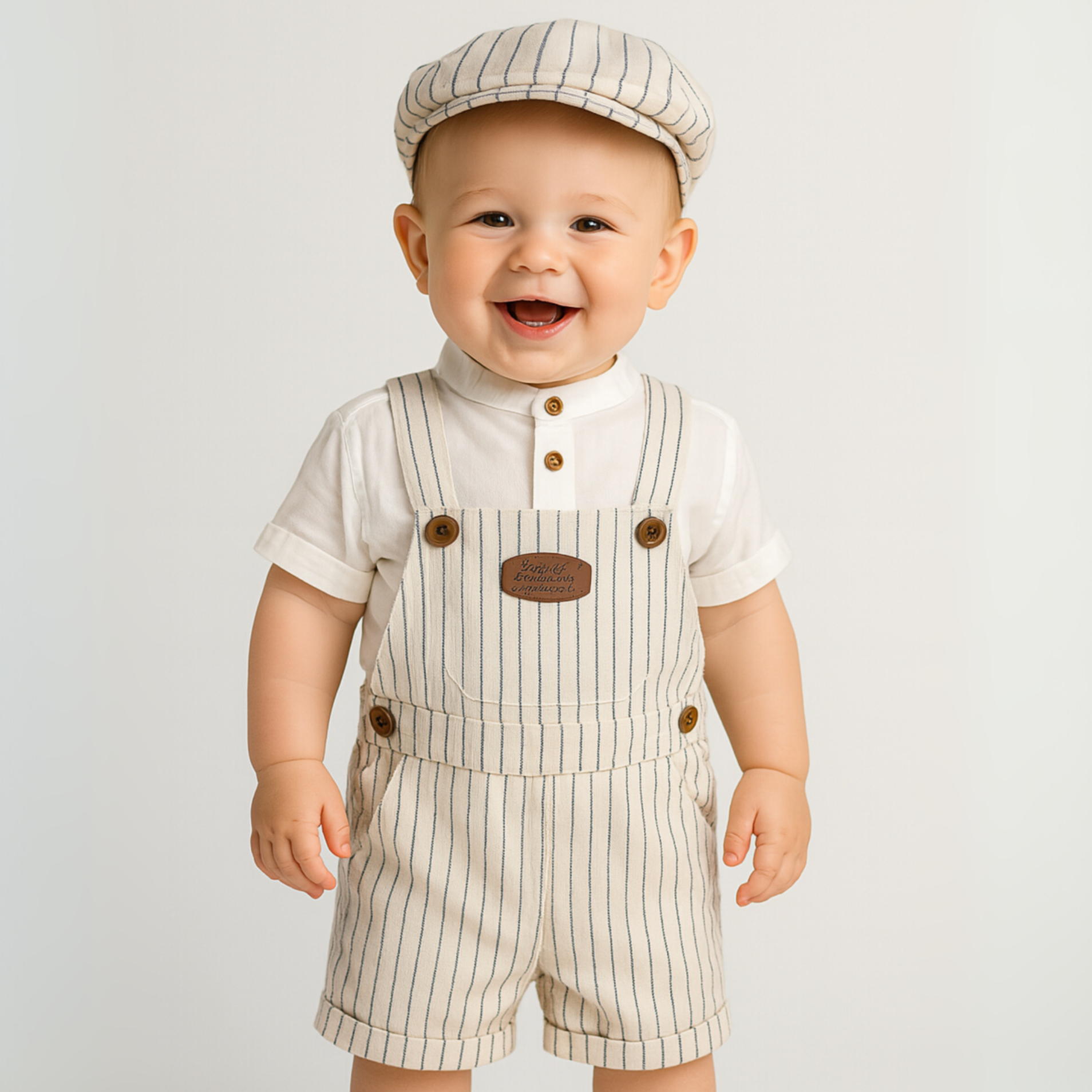 Breezy Caleb Baby Casual Overall - Farnelli