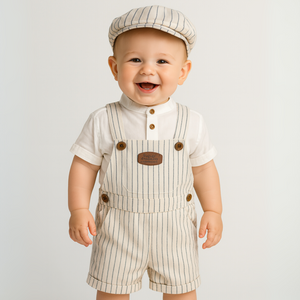 Breezy Caleb Baby Casual Overall - Farnelli