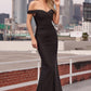 Ladivine Amoris T402 Dress Off the Shoulder Fitted Gown
