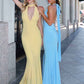 Astee T505 Sleek Halter Neck Fitted Stretch Gown