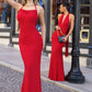 Astee T505 Sleek Halter Neck Fitted Stretch Gown
