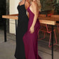 Astee T506 Multi-Way Adjustable Neckline Fitted Stretch Formal Dress