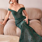 Ladivine Amoris T602 Off Shoulder Sweetheart Neck Fitted Prom Gown