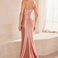 Ladivine Amoris T704 Dress Off the Shoulder Fitted Gown