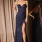 Ladivine Amoris T707 Dress Strapless A-Line Bridesmaid Gown