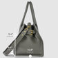 Italian Full-Grain Leather Top-Handle Bag | Asti
