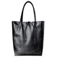 Italian Metallic Full-Grain Leather Tote Bag | Vinci