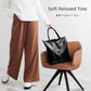 Italian Metallic Full-Grain Leather Tote Bag | Vinci