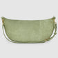 Italian Genuine Suede Crossbody Bag | Genova