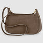 Italian Genuine Suede & Full-Grain Leather Crossbody Bag | Cremona