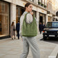 Italian Genuine Suede Hobo Bag | Palermo