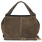 Italian Genuine Suede Shoulder Bag | Ferrara