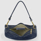 Italian Genuine Suede & Full-Grain Leather Shoulder Bag | Arezzo