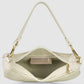 Italian Genuine Suede & Full-Grain Leather Shoulder Bag | Arezzo