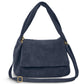Italian Genuine Suede Top-Handle Bag | Ravenna