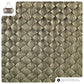 Italian Genuine Woven-Embossed Metallic Suede Crossbody Bag | Roma