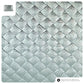 Italian Genuine Woven-Embossed Metallic Suede Wallet | Pesaro