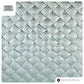 Italian Genuine Woven-Embossed Metallic Suede Wallet | Trento