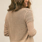 Inherit Co. Tate crochet open-knit cardigan with open front and textured knit design