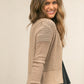 Inherit Co. Tate crochet open knit cardigan, open-front design for layering
