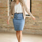 Inherit Co. Tate crochet open knit cardigan in IC Layering Essentials collection