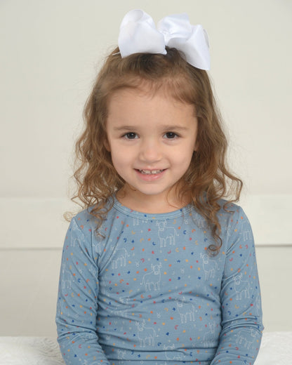 Taurus Zodiac Bamboo Pajamas for Kids – Two Piece Set