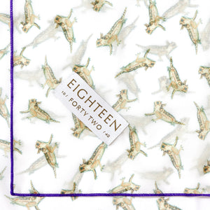 Horned Frogs Chiffon Scarf | 20" Square Scarf