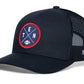 Tennessee Football Trucker Hat  |  Navy Blue TEN X Snapback