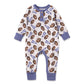 Football Baby Romper – Bamboo Soft, Sporty & Snuggle-Ready