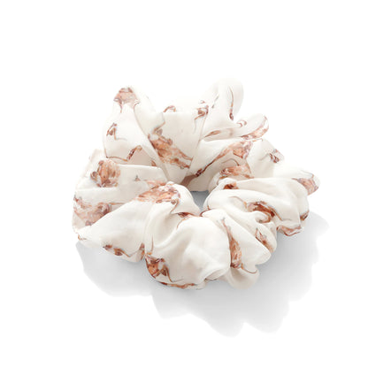 Longhorn Chiffon Scrunchie | University of Texas Hair Scrunchie
