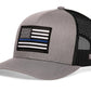 Thin Blue Line Trucker Hat  |  Police Snapback