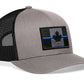Thin Blue Line Trucker Hat  |  Canadian Maple Leaf Tactical Snapback