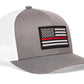 Thin Red Line Trucker Hat  |  Firefighter Snapback