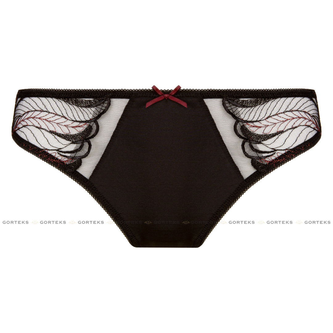 Gorteks Salve Semi Sheer Lace Thong Panty-4
