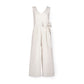 Tie-Waist Wide Leg Jumpsuit