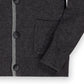 Organic Tipped Cardigan with Elbow Patches - Baby