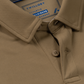 Short Sleeve Polo Solid // Tobacco