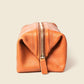 Leather Toiletry Bag - Natural