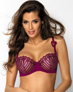 Sheer Balconette Bra Sawren Tutti Frutti-0