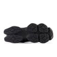 Black New Balance 9060 men's lifestyle shoes featuring a sleek design and stylish silhouette.