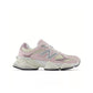 New Balance Womens 9060 Lifestyle Shoes in Rose Sugar, stylish footwear with a modern design and comfortable fit.