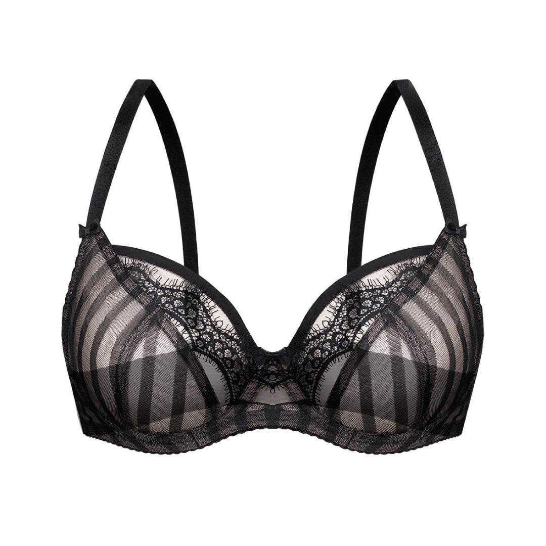 Sheer Soft Full Figure Underwire Bra Stefani-2