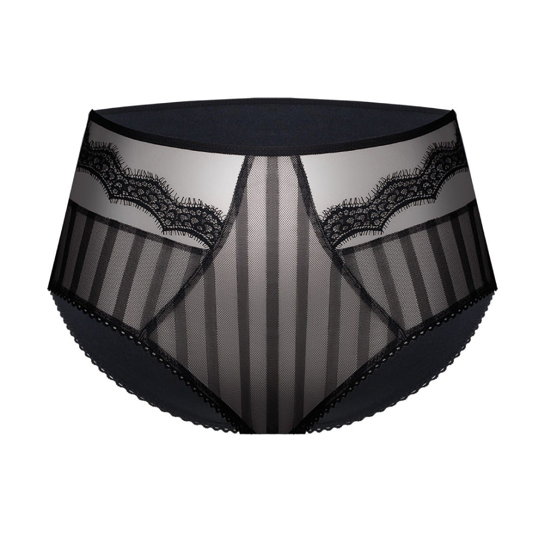Unikat Stefani Sheer See Through High Waist Brief Panty-2