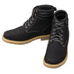 CALTO - K8820 - 3.2 Inches Taller (Nubuck Black) - Work Style Boot