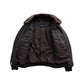 Nicola Men's Sheepskin with Fur Collar Jacket