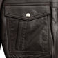 Nicola Men's Sheepskin with Fur Collar Jacket