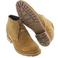 CALTO Brown Nubuck Leather Dress Boots - Three Inches - T65561