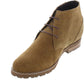 CALTO Brown Nubuck Leather Dress Boots - Three Inches - T65561