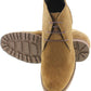 CALTO Brown Nubuck Leather Dress Boots - Three Inches - T65561